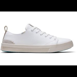 Toms white TRVL lite low sneakers - sz 8.5